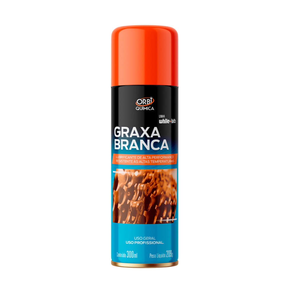 Graxa Branca Orbi Alta Lubrificação Proteção Água Corrosão Multiuso
