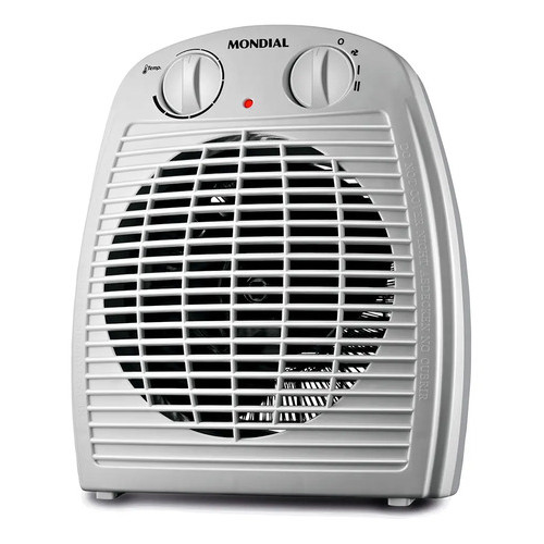 Aquecedor A Ar Mondial Cinza e Branco 2000W A-08