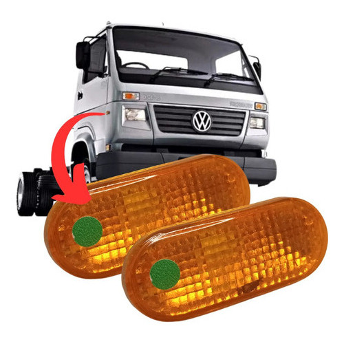 2 Lanterna Pisca Lateral Worker Delivery Titan Caminhao Vw A