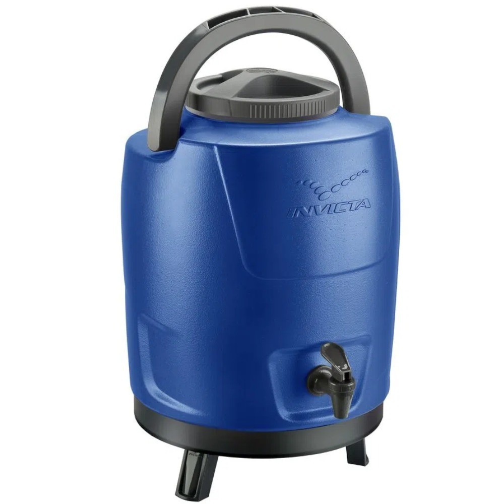 Garrafa térmica Botijão 9 Litros - Incess Blue Invicta em Oferta na Shopee