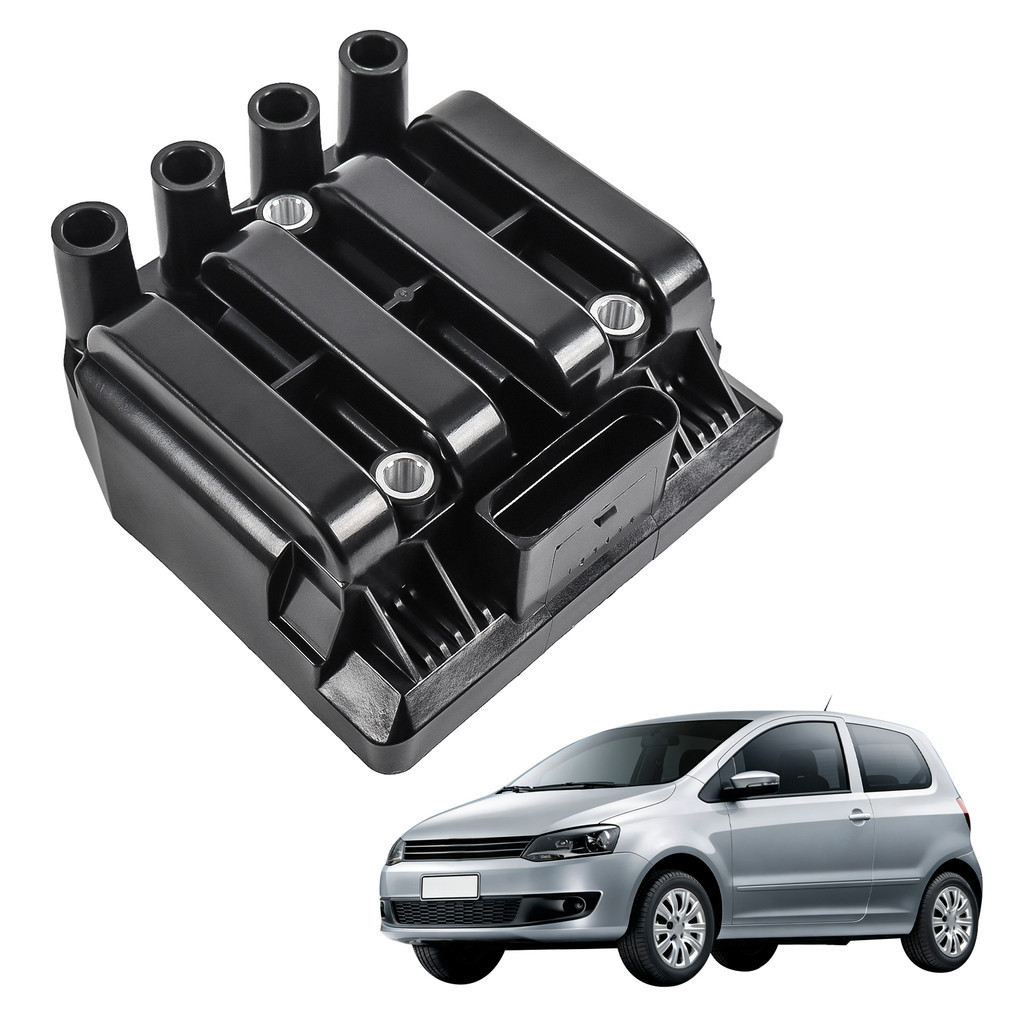 Bobina de Ignição 06a905097 Gol G5 Fox Voyage 1.0 2010 2011 2012 2013 em Oferta na Shopee