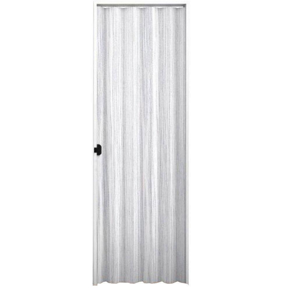 Porta Sanfonada Interna Plasbil PVC Mont Blanc, 210 x 80 cm  em Oferta na Shopee