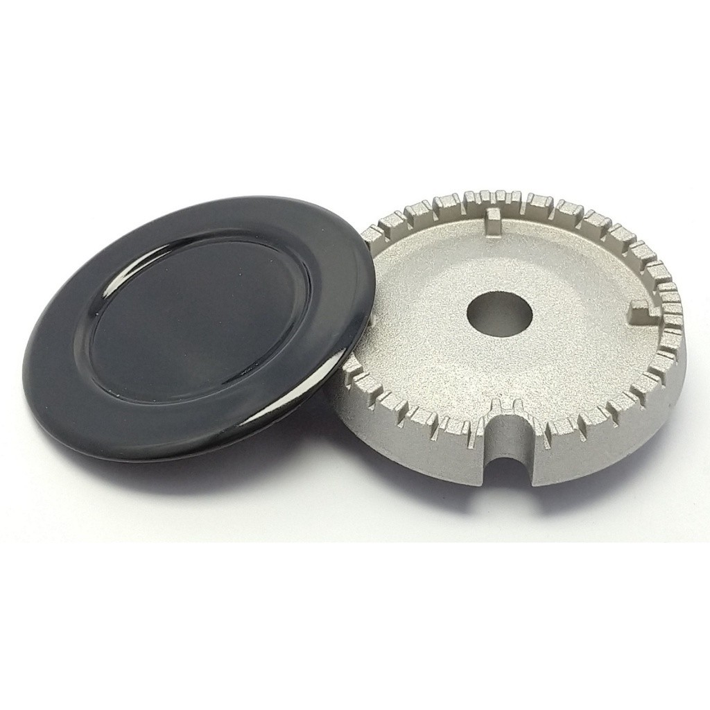 queimador + espalhador boca grande para fogão Brastemp clean ative
