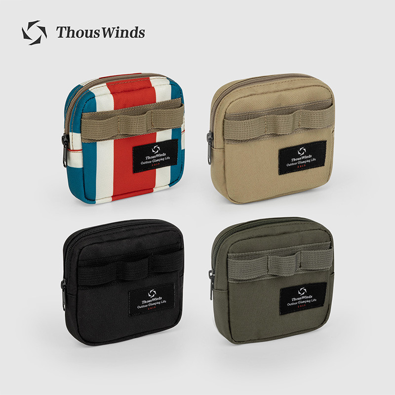 Thous winds mil ventos ao ar livre Molle tático pequena bolsa de acampamento pequenos objetos lâmpadas saco de armazenam