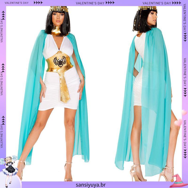 Yeahdor Adulto Antigo Grego Toga Traje Feminino Trajes Gregos De Halloween