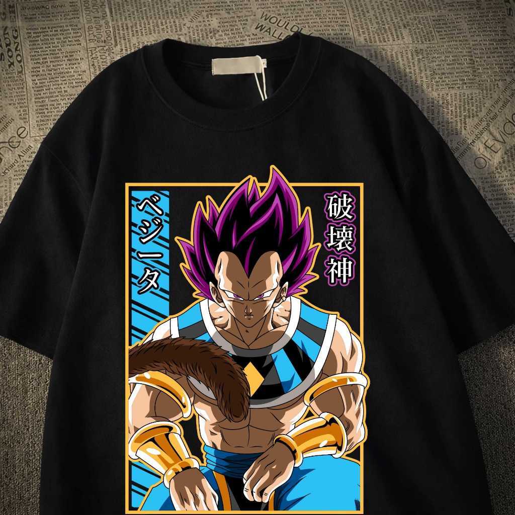 Camiseta Basica Em Algodão Com Com Estampa De Anime E Com Diversas Cores De Camisetas