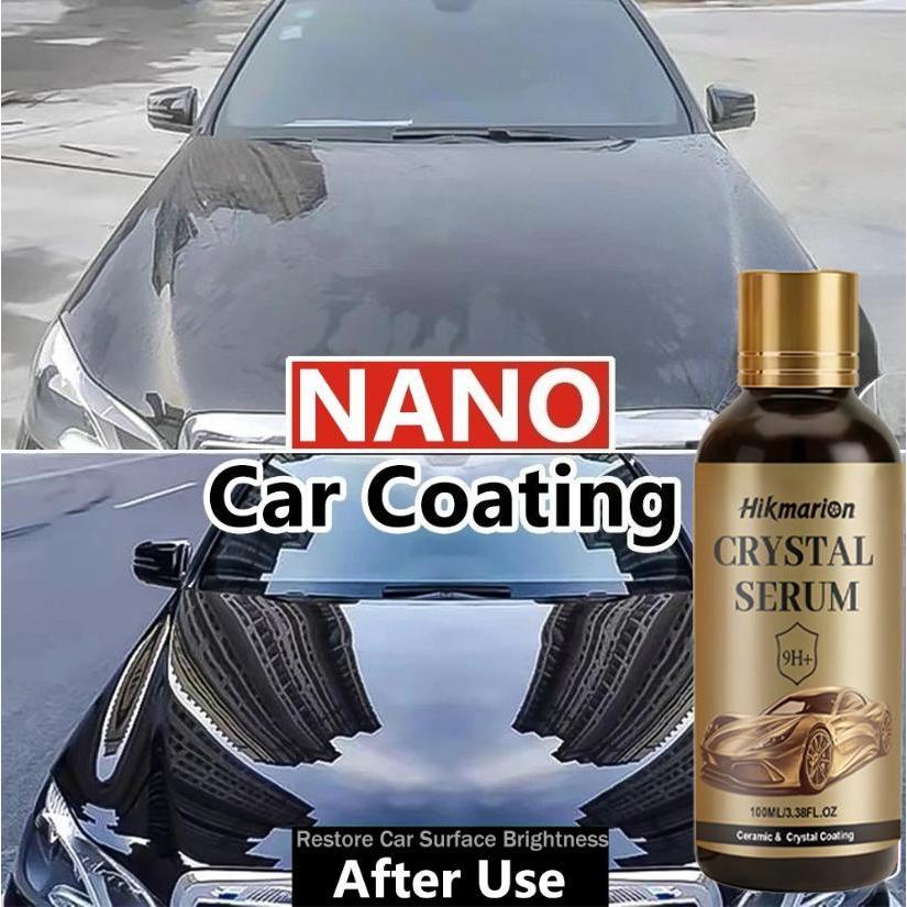 Revestimento Cerâmico Do Carro 9H Proteção Hidrofóbica Detalhando 100ml Com Toalha Esponja Kit De Detalhamento