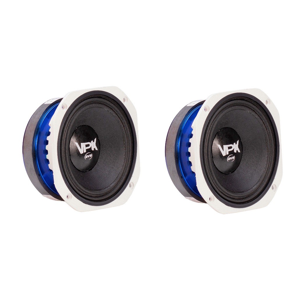 2 Alto Falante QVS 6 44vpk 250rms Medio Grave Pancadao Som Automotivo Som Profissional  Paredao BOB