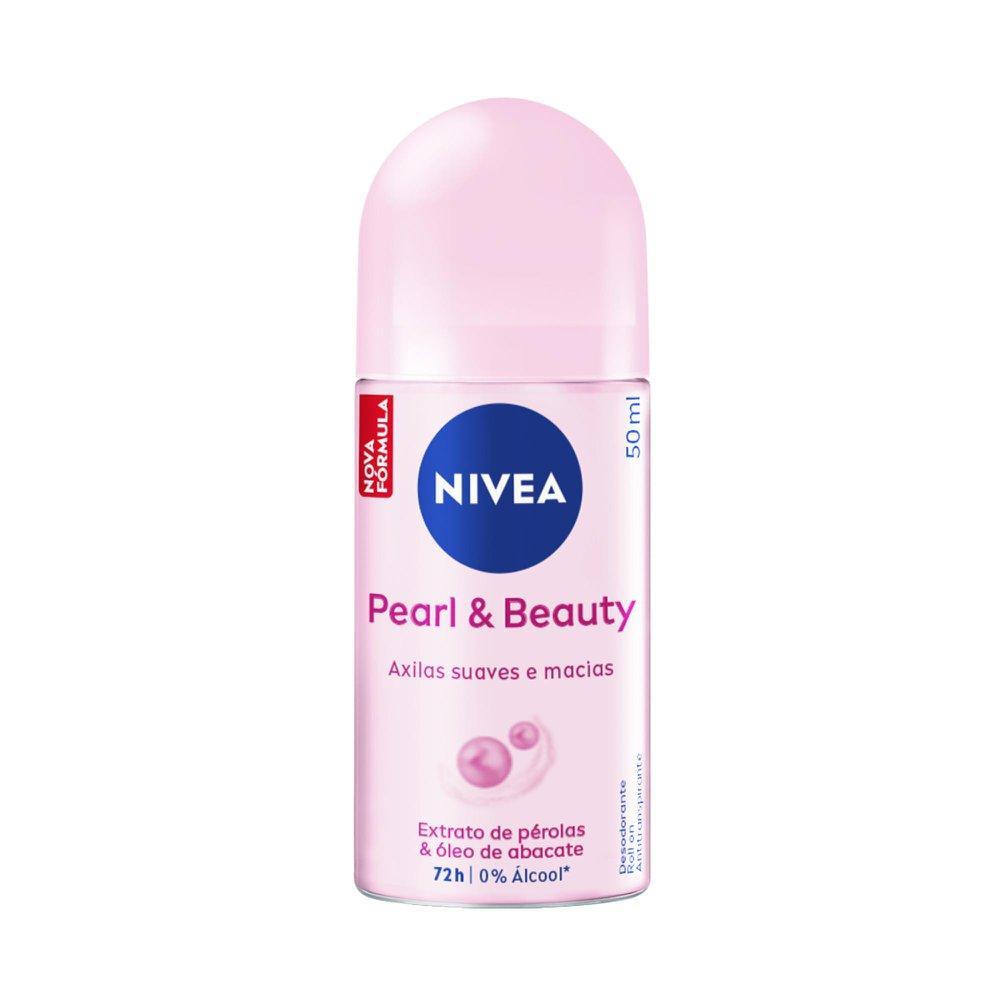Desodorante Roll-on NIVEA Pearl & Beauty 50ml em Oferta na Shopee