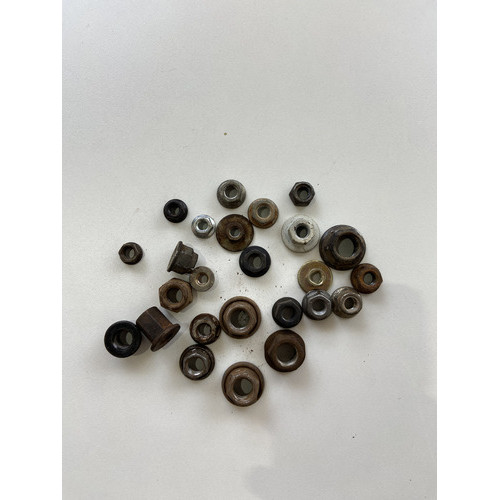 Kit 25 Porcas Sortidas Automotivo 217 Preto