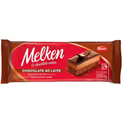 Chocolate Barra Melken ao Leite 2,1Kg Harald