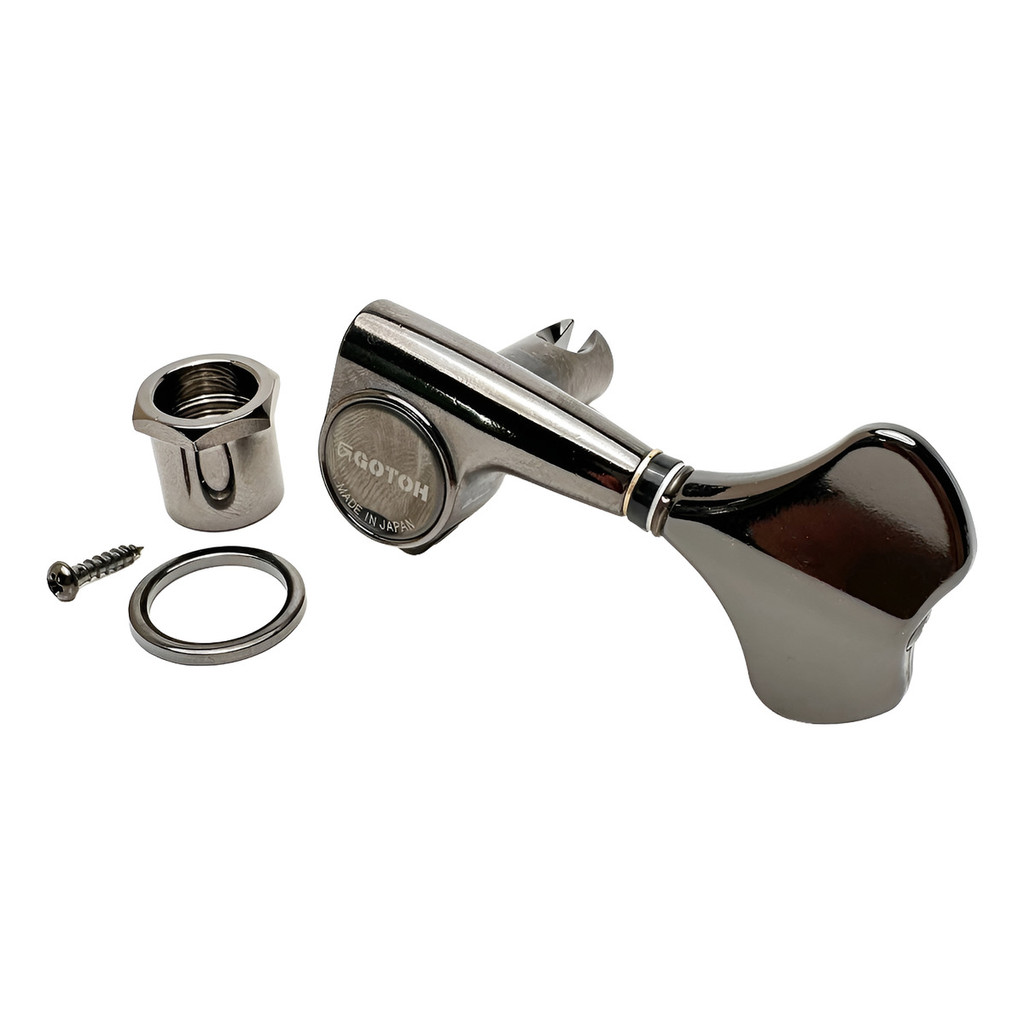 Tarraxa P/ Baixo Gotoh Gb707l Cosmo Black Linha 1 Und