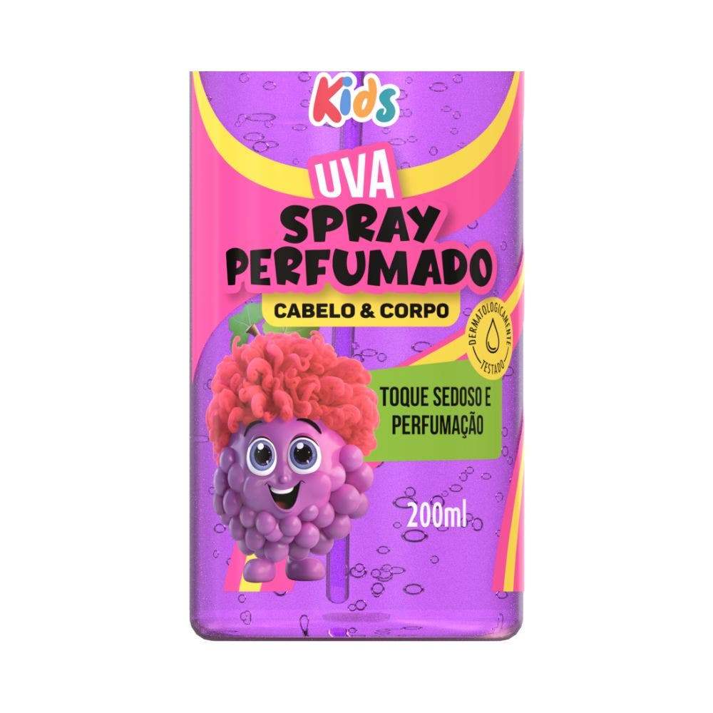 Spray Salon Line Perfumado Kids Uva 200ml