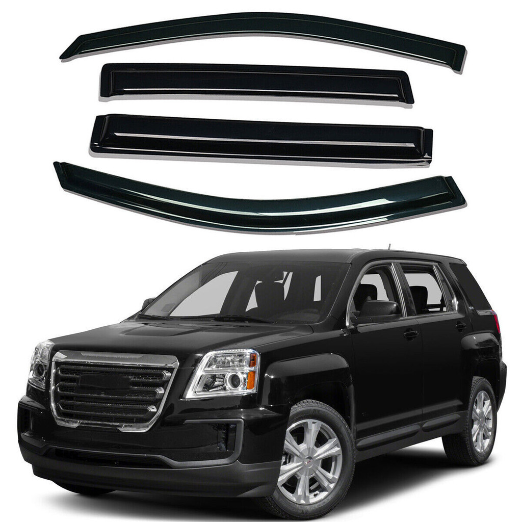 Adequado Para 2010-2017 GMC Terrain Viseira De Janela De Chuva