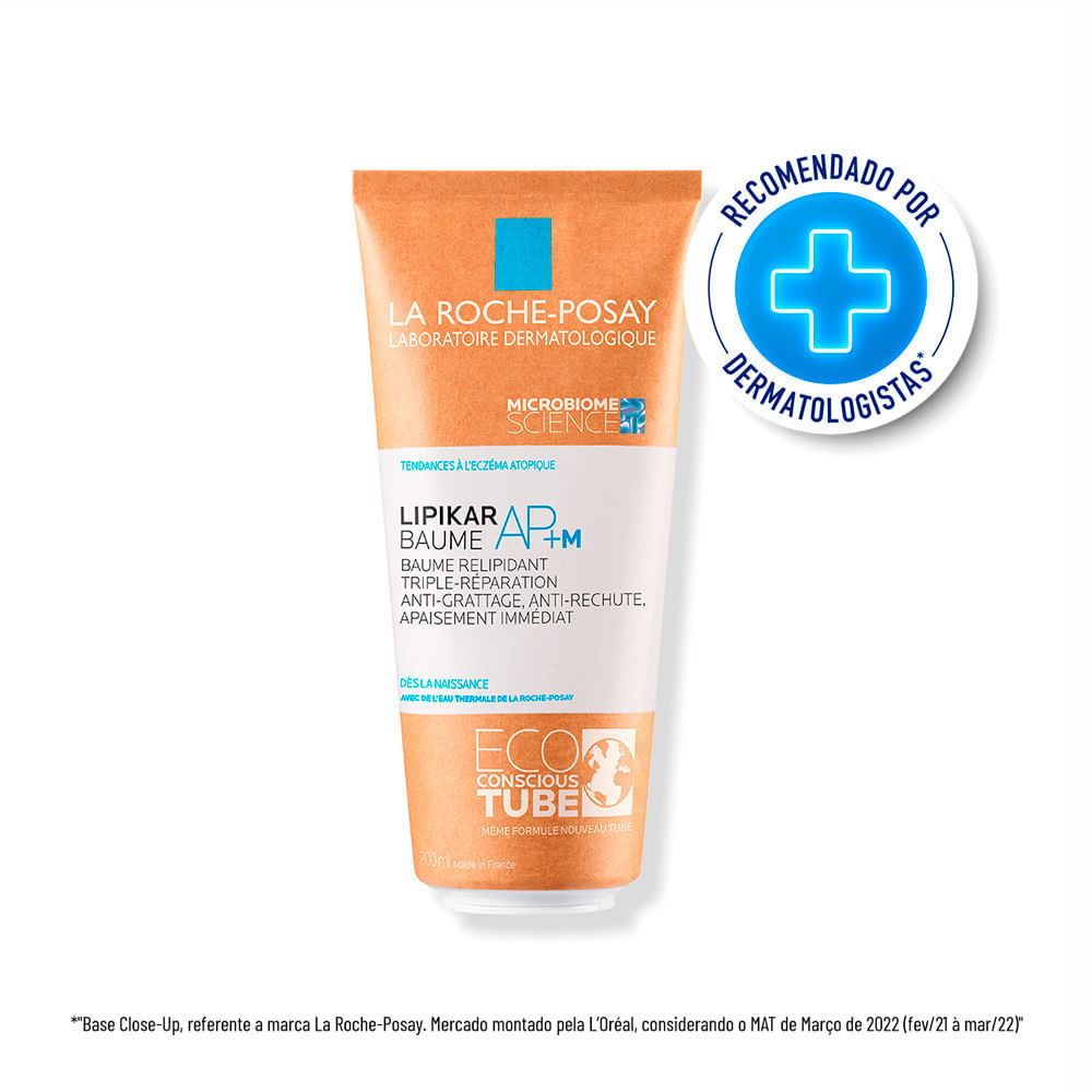 Detalhes do Lipikar Baume AP+ M La Roche Posay Hidratante Corporal 200ml