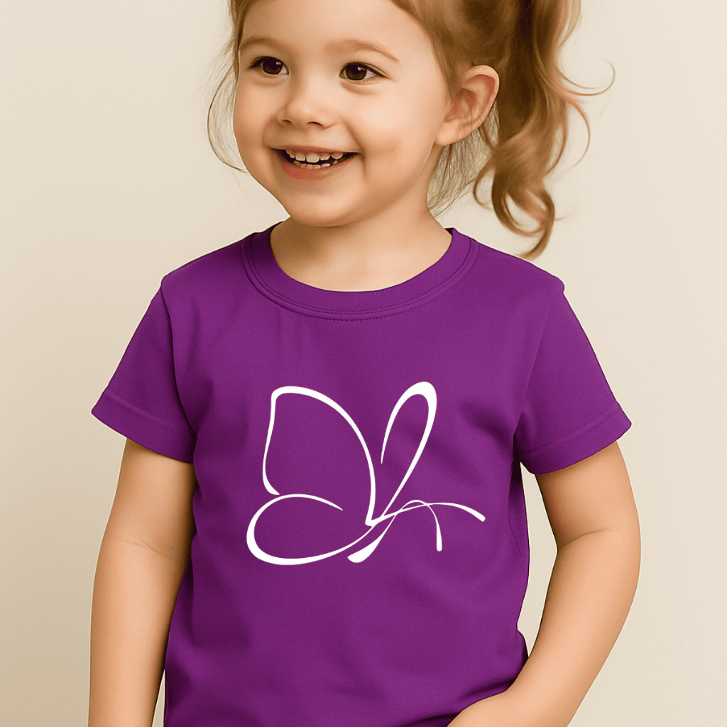 Camiseta Blusinha T-shirt Infantil Bebe Menina Criança Adolescente 2 ao 16 anos Algodão  Premium