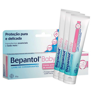 Creme Preventivo De Assaduras Bepantol Baby 30g KIT C/3 UN em Oferta na Shopee