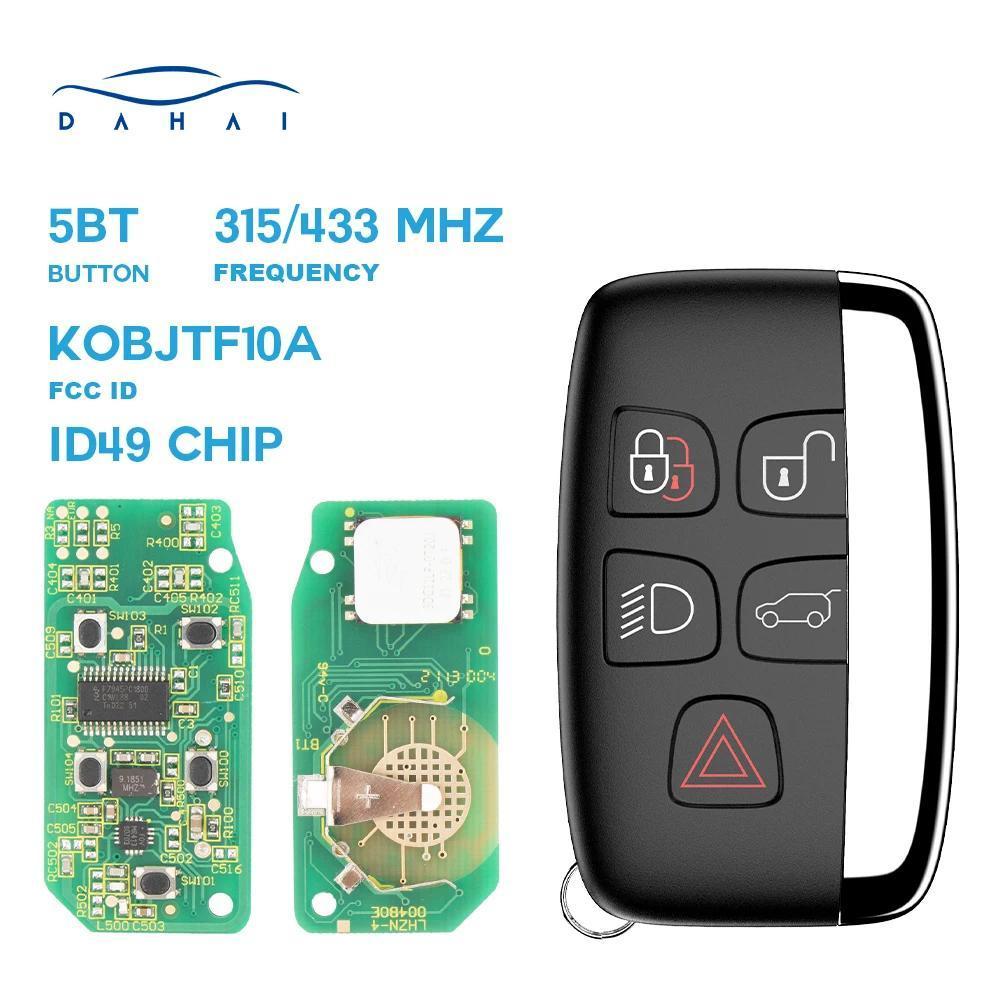 DAhai ID 49 chip 315/433Mhz Chave Remota Do Carro Para Jaguar XJ XF XE F PACE Land Rover Range Esporte Vogue Evoque Velar