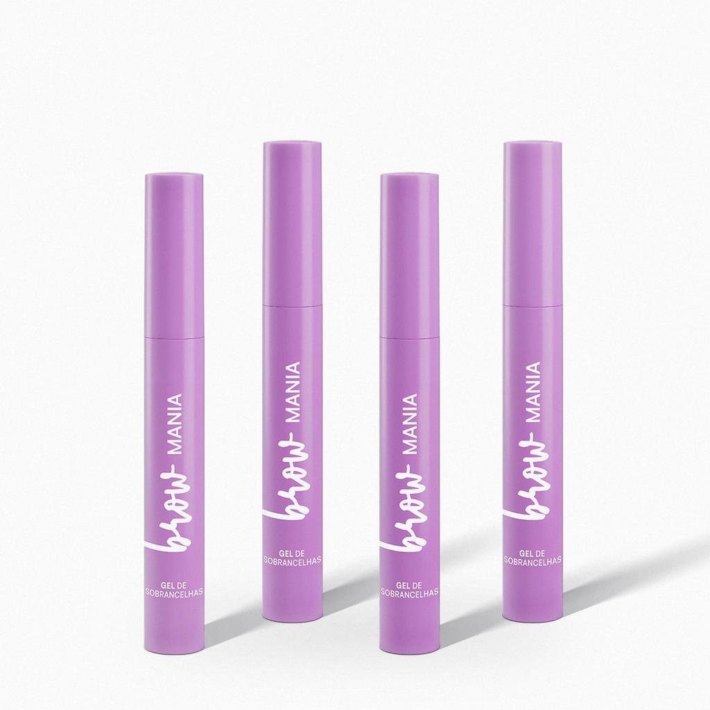 Kit Gel de Sobrancelha Brow Mania C/ 4 Cores -  DaBelle Beauty
