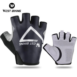 Luvas de ciclismo de verão da WEST BIKING, para homens e mulheres, respiráveis, para ciclismo de montanha (MTB), ciclism
