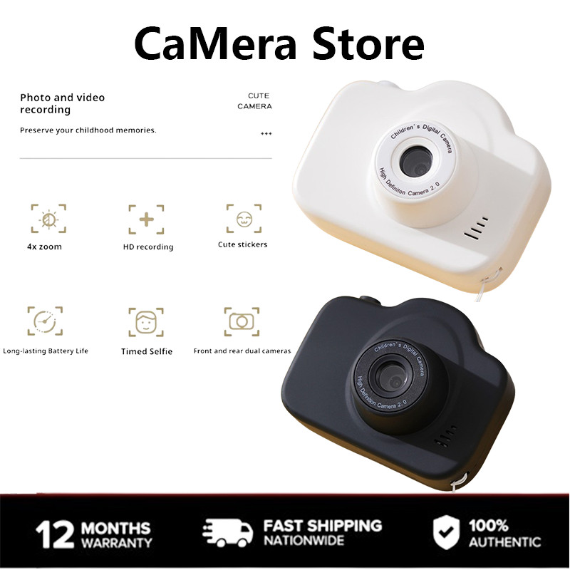 Camera Store A03 Câmera Digital Mini HD Presente De Aniversário Infantil Fotografia Registro De Viagem