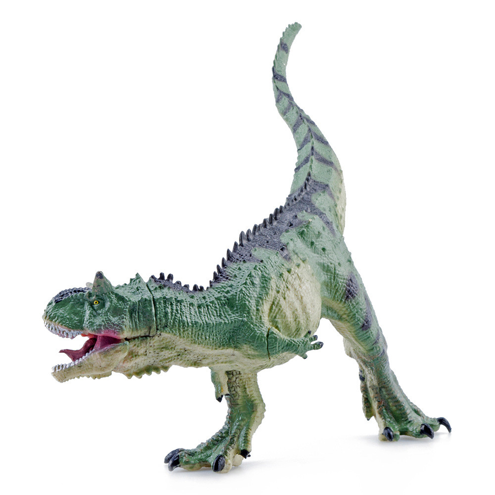 Modelo De Dinossauro Sólido Simulação Carnívoro Touro Chifre Dragão Jurássico Mundo Animal Brinquedo Decoração Ornamento