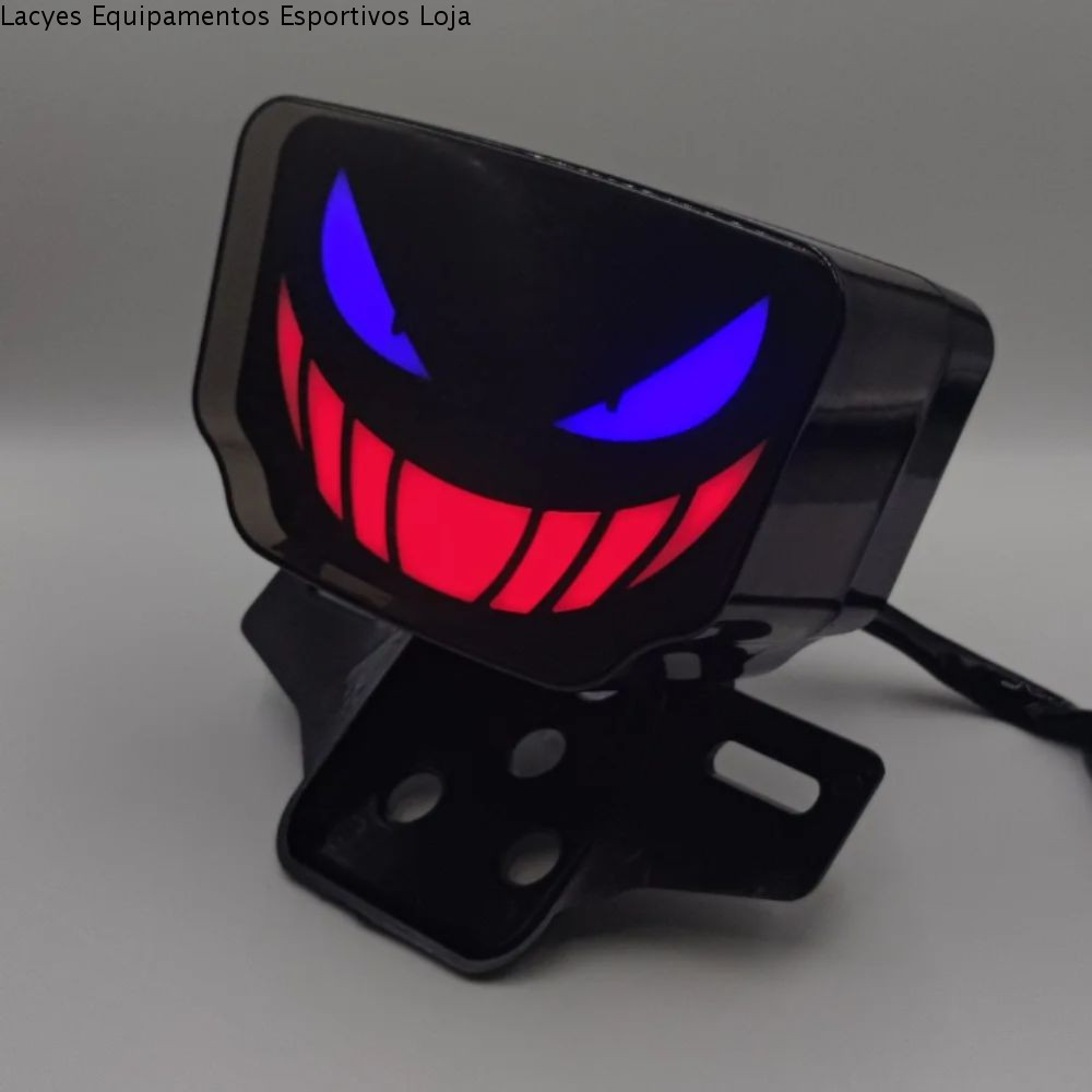 Luzes Traseiras LACYES Devil Eye , Design De Integração Flash Dinâmico Para Motocicleta LED