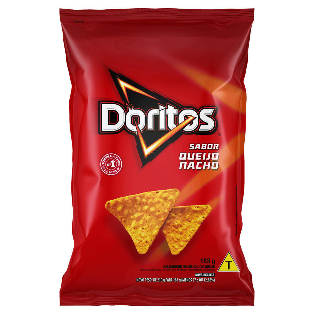 Salgadinho Queijo Nacho Doritos Pacote 183g