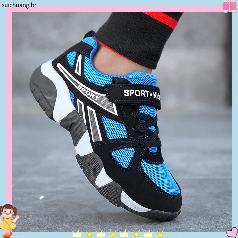 tenis masculino tenis femenino 4-15 anos ABC Meninos Tênis Primavera 2023 Respirável Meninos Sapatos Casuais Sapatos In