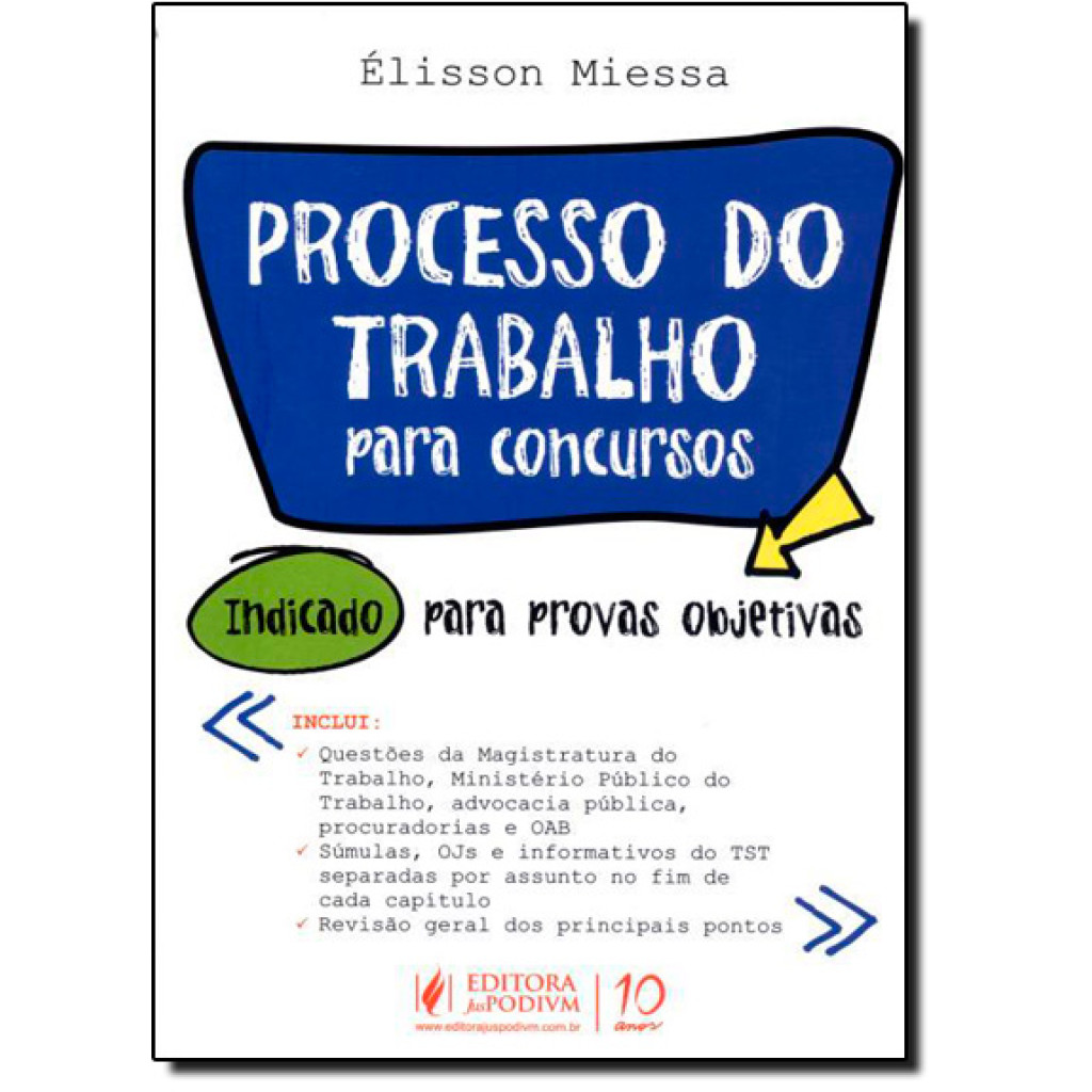 Processo do Trabalho - Coleção Concursos Públicos - Conforme Novo Cpc
