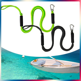 Corda de amarração elástica com gancho corda de âncora elástica adequada para barcos jet skis e caiaques 1.2-1.7m