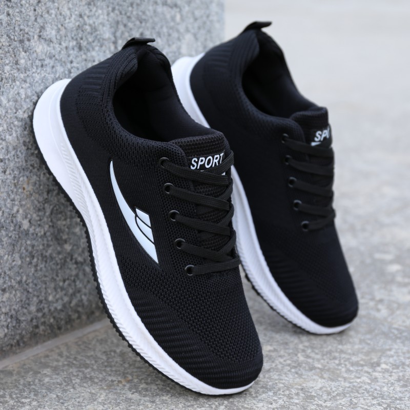 Sapatos masculinos 2026 primavera novo estilo respirável malha sapatos desodorante masculino esportes na moda sapatos Al