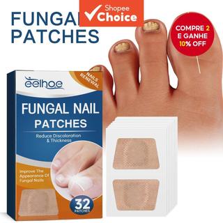 32PCS Remendo de Reparo de Unha do Pé, Fungosas Cinzentas, Espessamento Suave de Unhas, C…