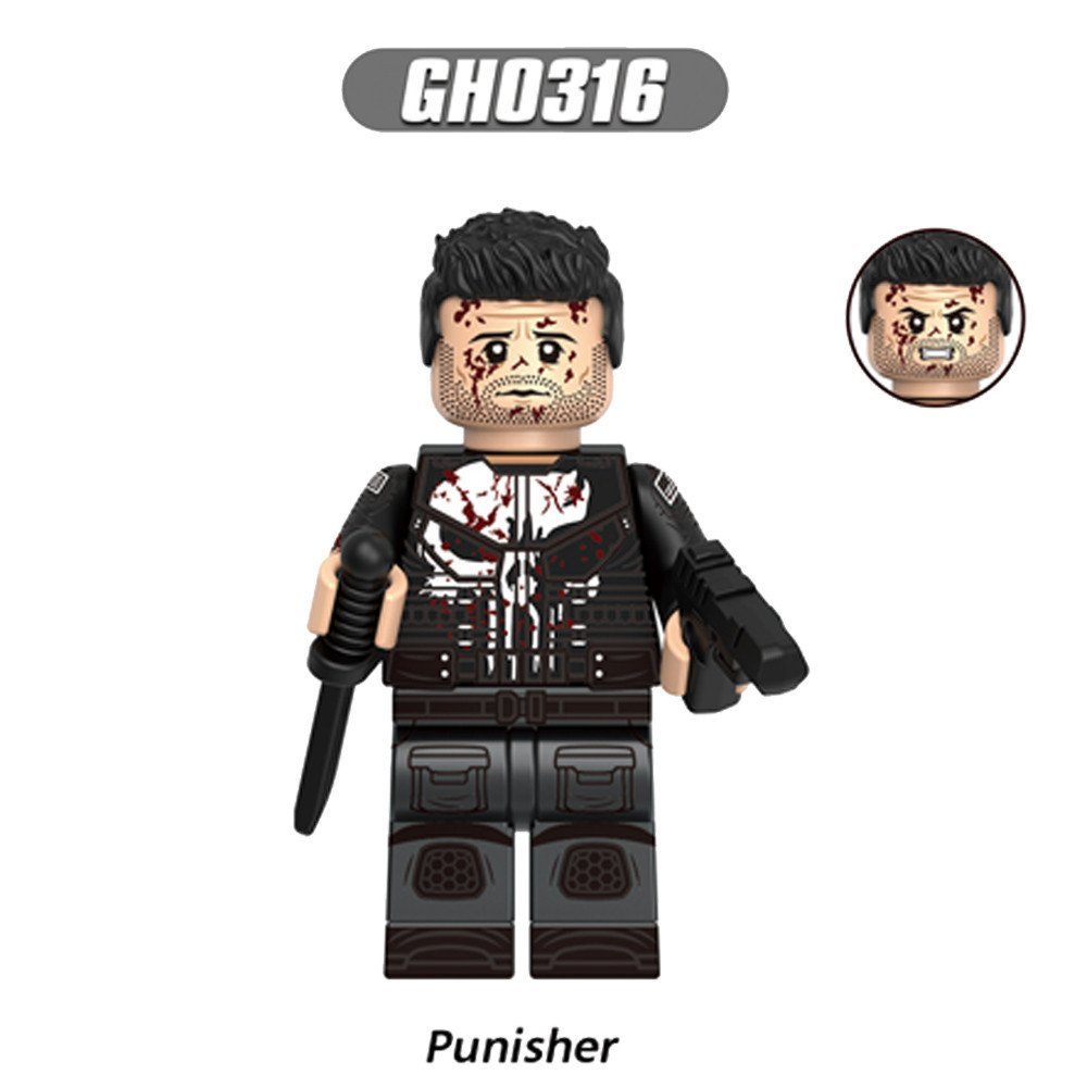 Aliança Marvel High Group Punisher Marvel Heroes Alliance Marvel Comics High Group Super Vilão Modelo de Vilão Aliança d