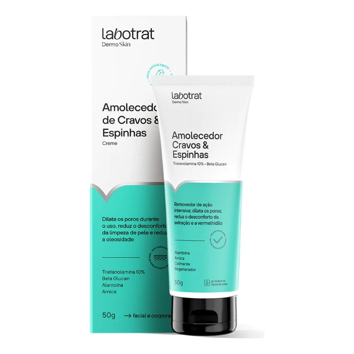 Creme antiacne amolecedor cravos espinhas emoliente secativo — imagem 1