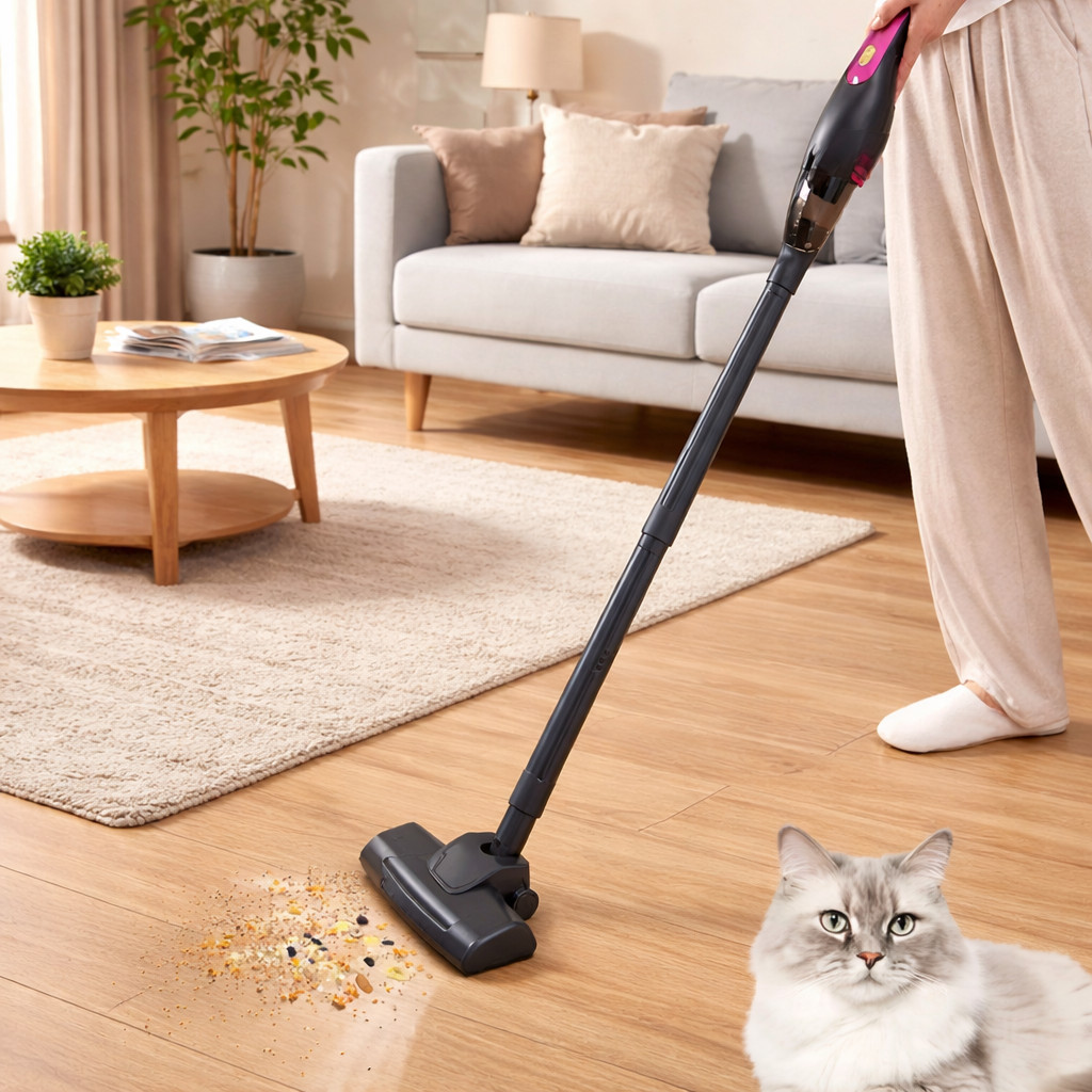 Aspirador de Pó Portátil 3 em 1 Recarregável Tipo C 100W 700ml Sem Fio para Casa
