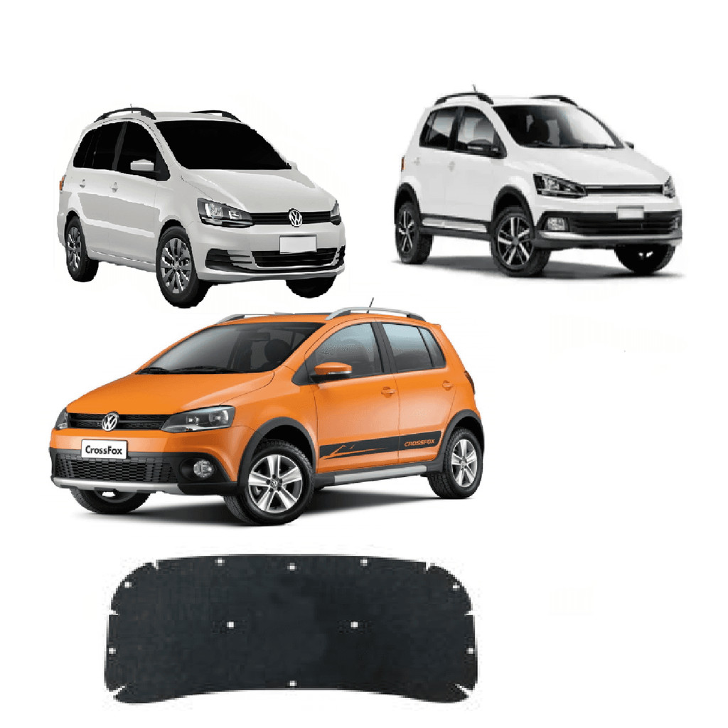 Forro Manta Termica Acustica Isolante Revestida do Capo fox cross fox space fox space  cross 2015 a 2022 com presilhas