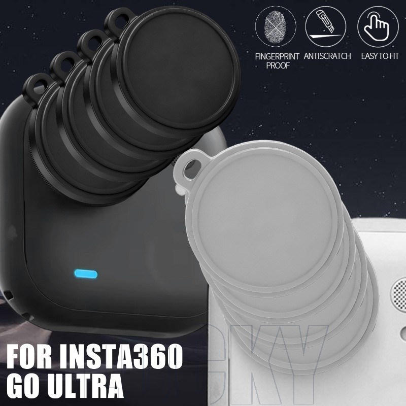 Capa De Proteção De Lente De Silicone De 4-1 Unidade-Para Insta360 GO Ultra-Acessórios Câmeras De Ação-Protetor Antiarra