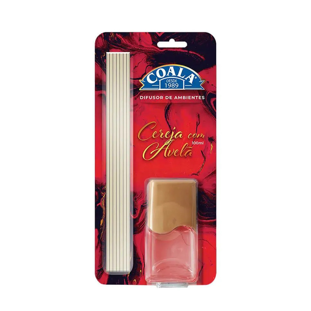 DIFUSOR DE AROMAS COALA CEREJA COM AVELÃ 100ML em Oferta na Shopee