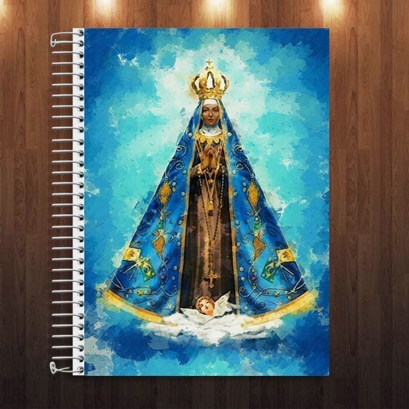 Caderno Nossa Senhora Aparecida 10 Matérias em Oferta na Shopee