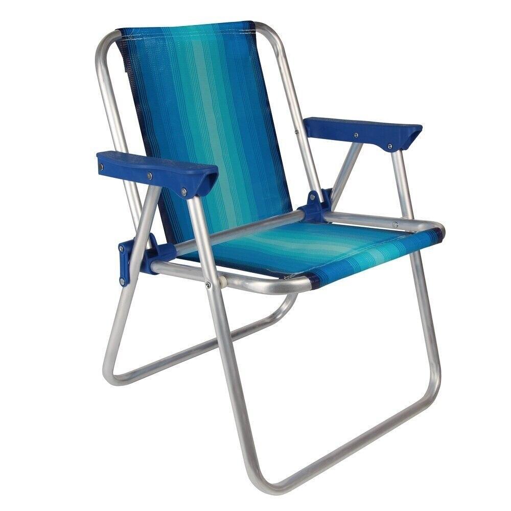 Cadeira Infantil Mor de Alumínio, Azul