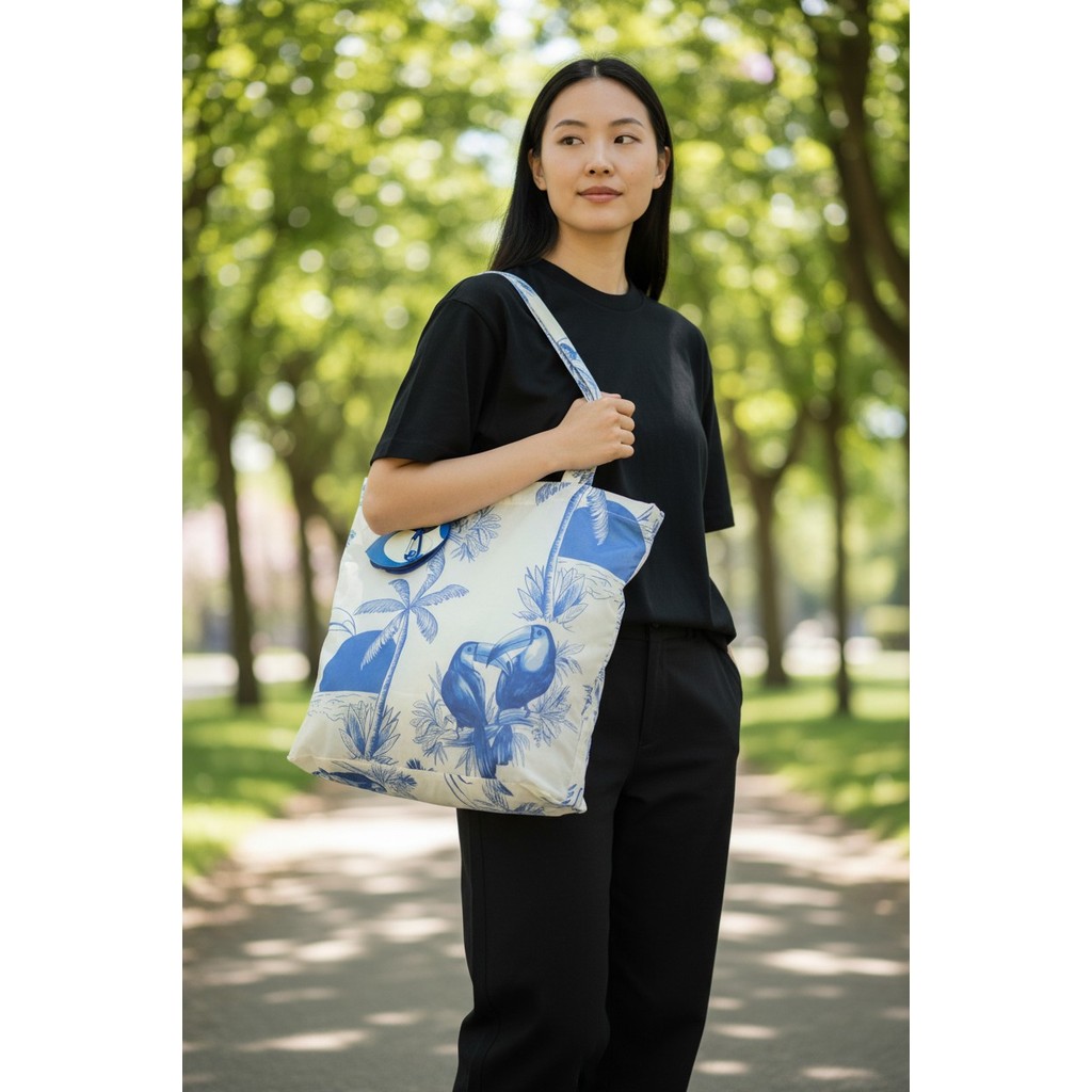 Bolsinha Me Leva Viajante Rio Tucano ETC Farm em Oferta na Shopee