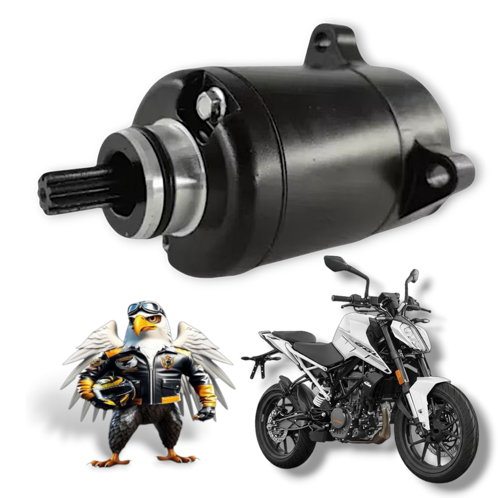 Motor de Partida Ktm Duke 200 / Duke 300 2012 Á 2018