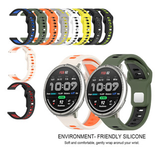 Correia Respirável Impermeável Do Silicone Dos Esportes Para A Pulseira 20mm De Huami Amazfit Active / Active 2 em Oferta na Shopee