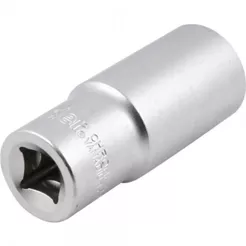 Soquete estriado enc 1/2" 24mm longo vanád. Vonder