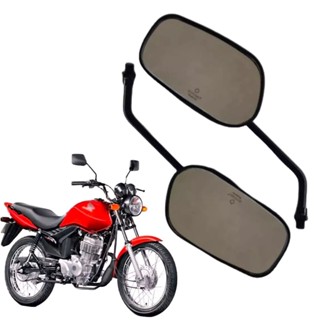 Par de Par Espelho Retrovisor  Moto Honda Titan  Fan 125 150  2005 em Oferta na Shopee
