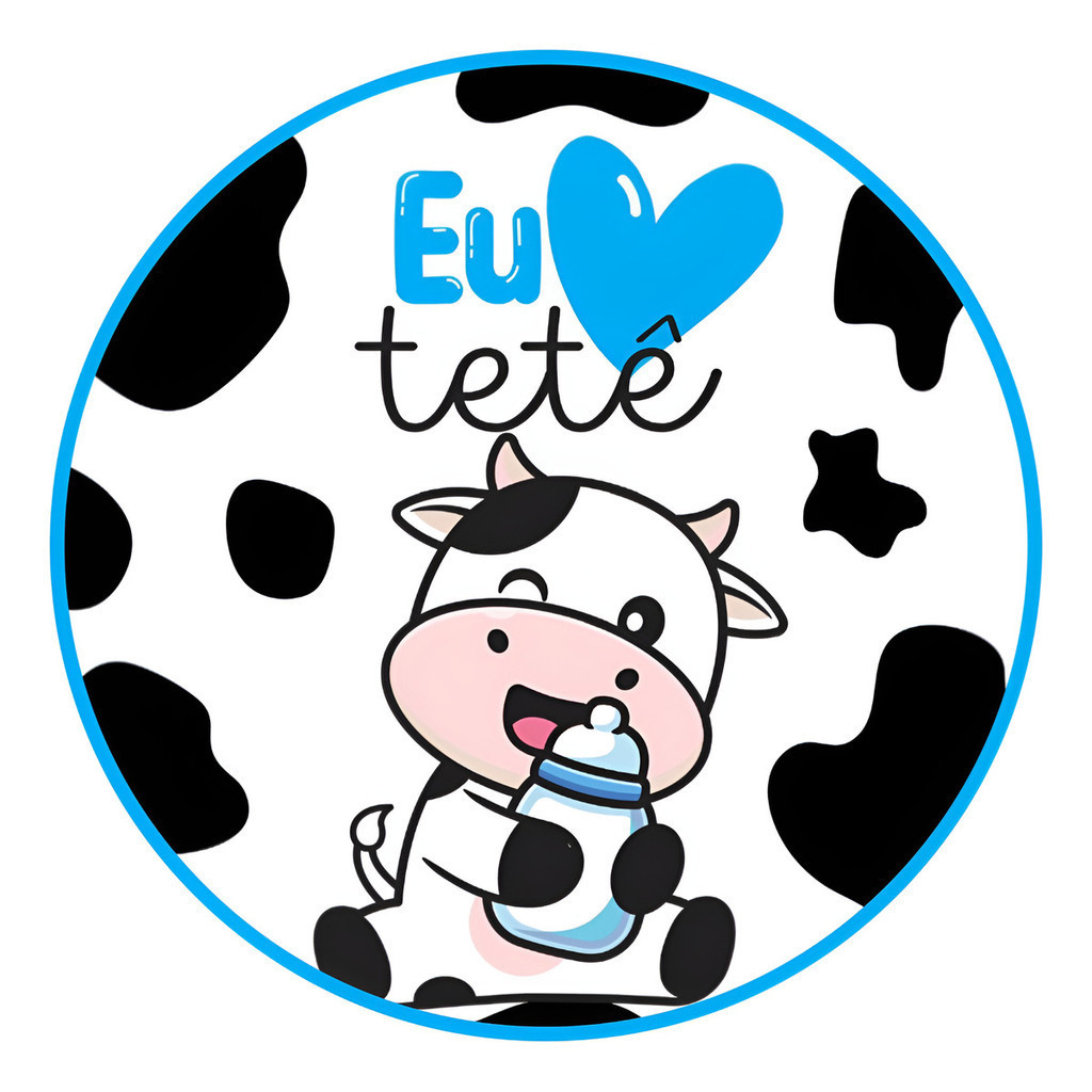 Painel Amo Tete Leite Mini Capa Redondo 50x50cm C/elástico em Oferta na Shopee