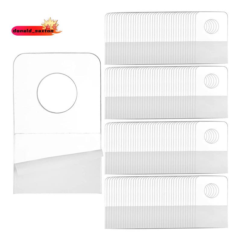 1000 Abas De Suspensão Autoadesivas Dos Pces , Ganchos Redondos Da Etiqueta Do Gancho Furo De 1x1-1/2 Polegada Para A Ex em Oferta na Shopee