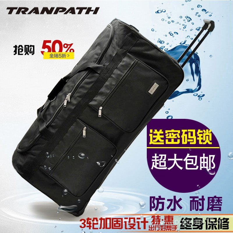 Mala de viagem ultraleve com capacidade extra grande, bagagem de viagem de 32 e 40 polegadas, mala de lona Oxford macia 