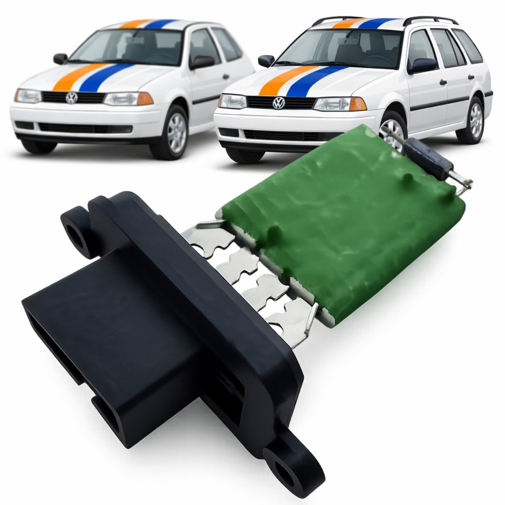 Resistencia Ventilacao Gol G2 Parati G2 1995 a 2000 Controle Velocidade Ventilador Ar Interno Original Denso